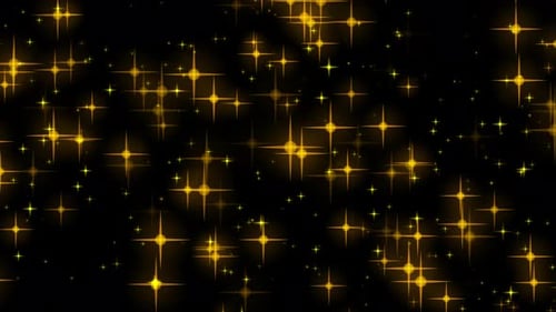 Bucle de fondo con luces doradas con purpurina