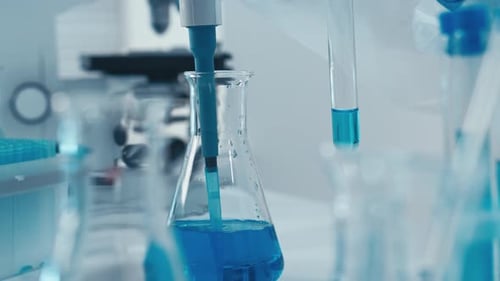 Medical Research in Modern Science Laboratory