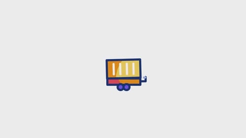 Icono animado de tráiler