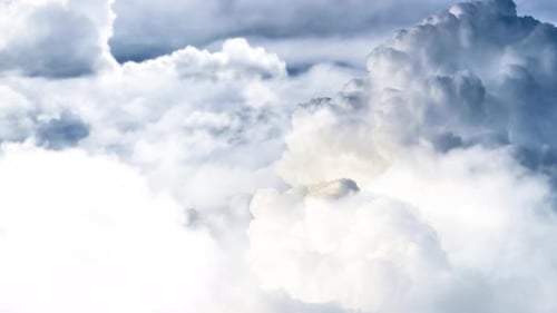 Storm Clouds Billow in an Epic Sky Time-Lapse