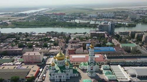 Cathédrale de la Nativité de la Sainte Vierge de Rostov. Rostov-sur-le-Don.