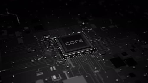 Placa de Circuito Electrónico con procesador, activación de CPU en la placa base con expansión Energy Pulse.