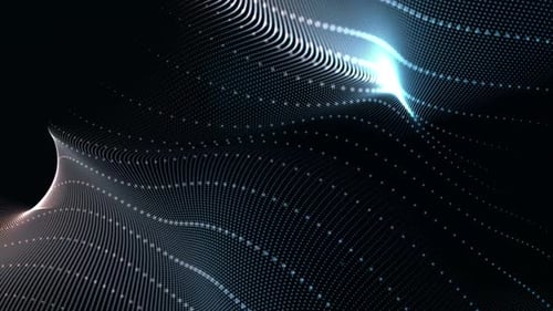 Blue Particles – Tech Ring Expansion