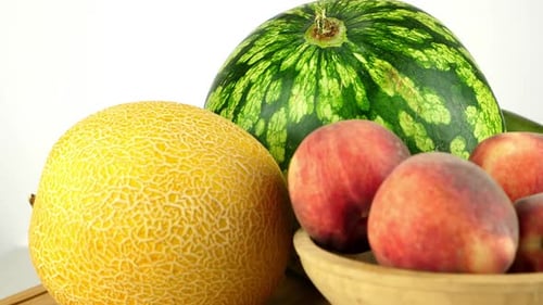 Close Up of Fresh Fruit Still Life