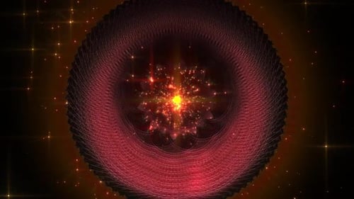 Shiny Glittering Lights Tunnel Animation