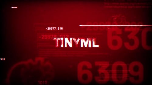 Technological Glitch Data Display with Digital Numbers and Text Reveal