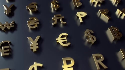 Currencies Looping Background