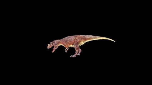 Le rugissement du cératosaure sauvage
