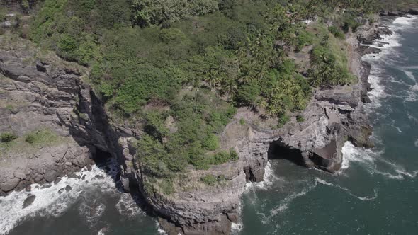 Cover for Cinematic Shot of Cliffs and Ocean Walls