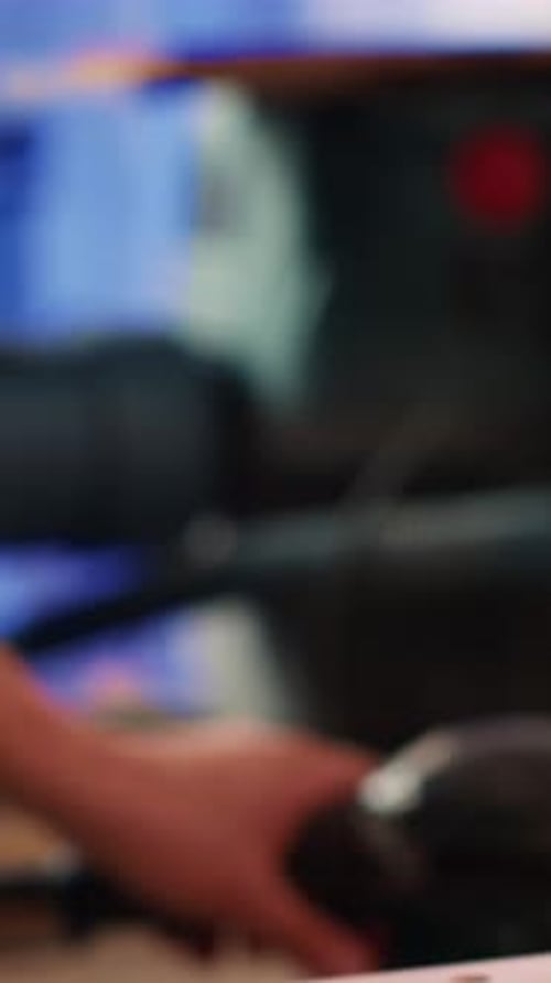 Attaching Sandpaper to Handheld Sanding Machine