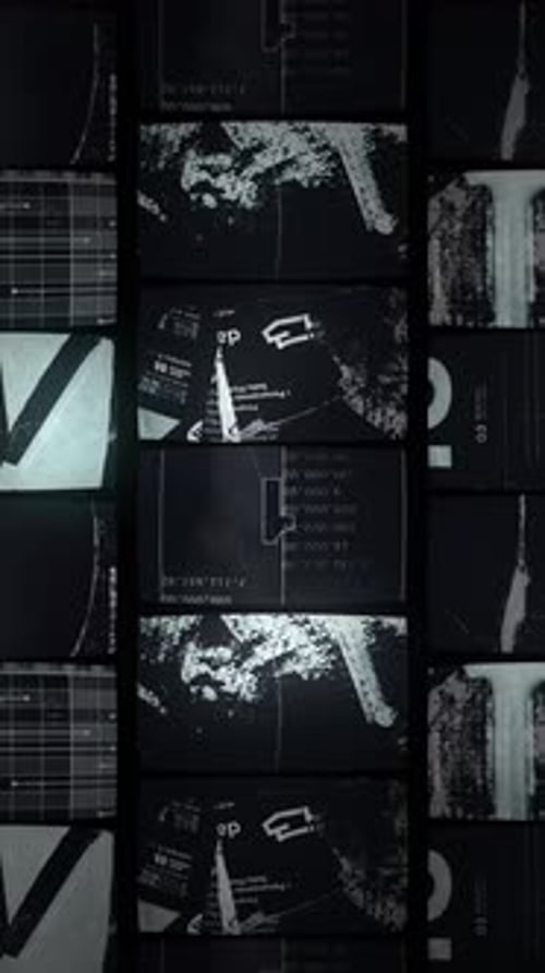 Negative Paper Print Textures Background Sliding