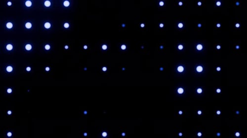 Blue Spheres Background Vj Loop For Scene Or Show