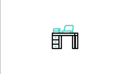 Work Table Animated Icon
