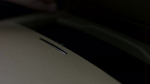 Inside a Luxury Car Interior