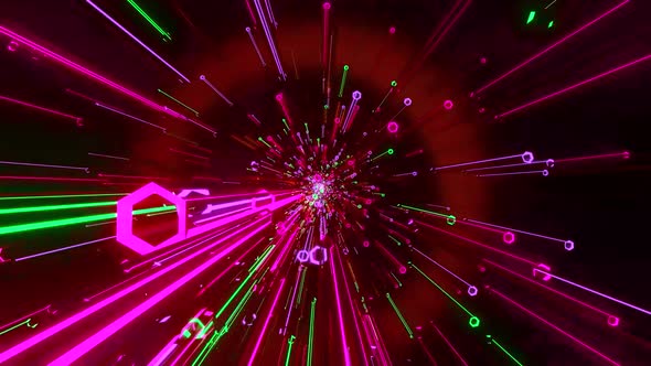 Background abstract motion video loop, Motion Graphics ft. neon ...