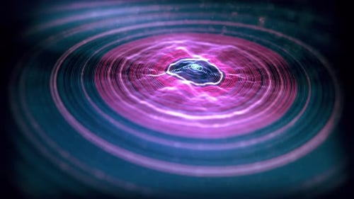 Colorful Particle Abstract Circle Animation V9