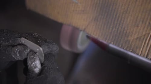 Belt sander to produce cookware