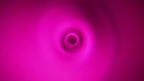 Abstract Pink Fluid Vortex Tunnel Loop Background