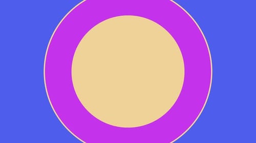 Concentric Geometric Circle Expansion Transition