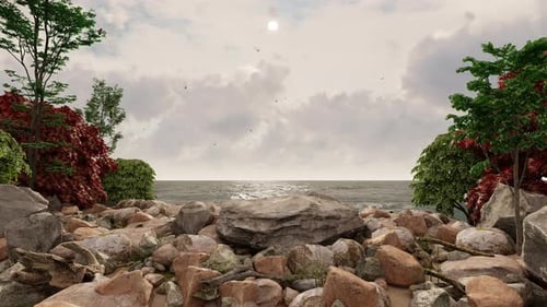 Beautiful View Of The Sea