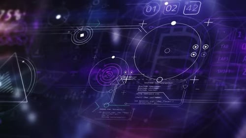 Infografiken über NFT-Technologien und Krypto-Assets