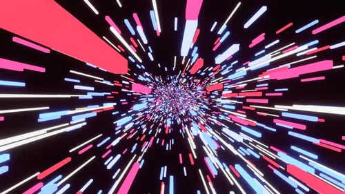 Video mit abstraktem VJ-Nomenhintergrund