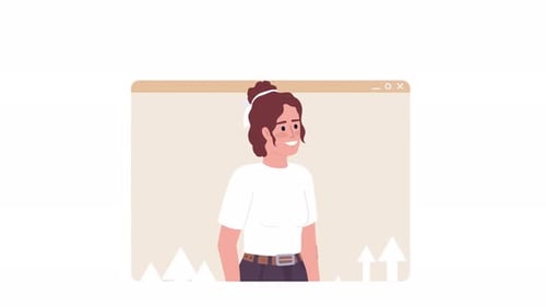 Boa campanha de marketing animada