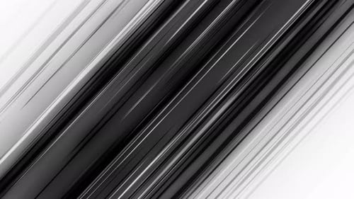 Motion Stripes im ANIME-Stil, schwarze Farbe auf weißem Hintergrund