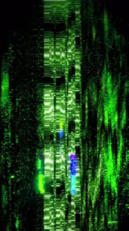 Distorted Glitch Texture 08