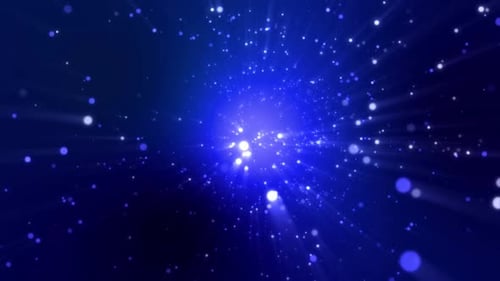 Conception d'animation de la galaxie spatiale