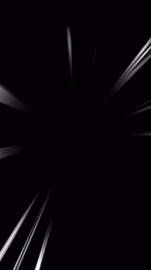 Dynamic Speed Lines Radial Burst Transition