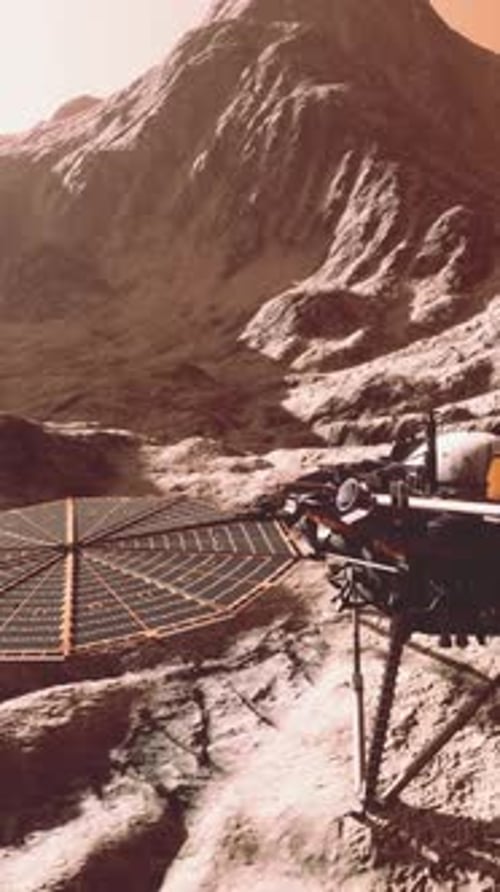 Insight Mars Exploring the Surface of Red Planet Elements Furnished By NASA