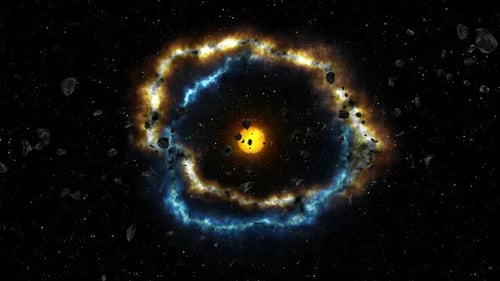 Solar Nebula in the Early Stages