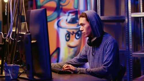 Hacker Happy After Stealing Passwords