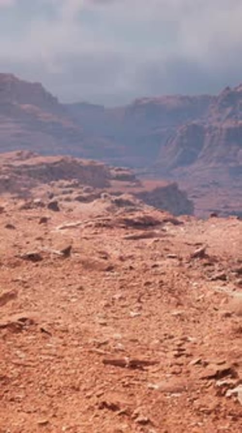 Grand Canyon no Arizona em um dia ensolarado