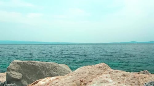 Croatia coast aerial beaches blue water nature clean sunny vacation