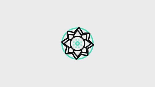 Mandala Animated Icon V11