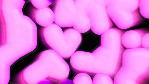 Pink plasticine background