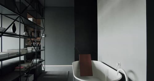 Sleek Bathroom With Modern Design Elements