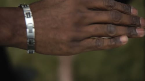 Hands together, diverse group, team building concept
