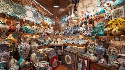 Turkish Ceramics Shop