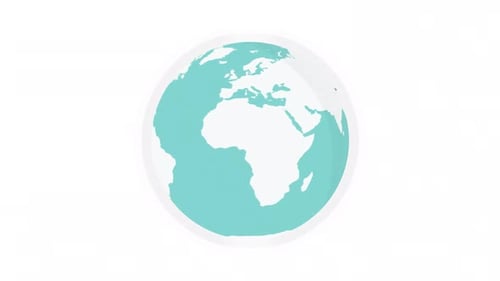 Animated Globe icon
