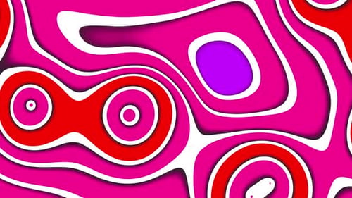 Abstrakter psychedelischer Liquid Colors Flow-Hintergrund, 4k verdrehte Gradientenwelle