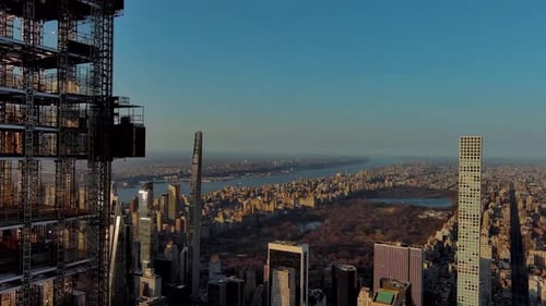 Horizonte de Manhattan en la ciudad de Nueva York