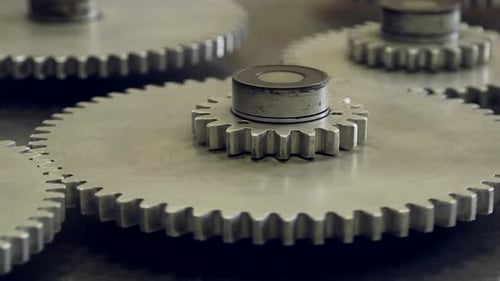 Slowly Turning Big Cogs in the Children's Science Center