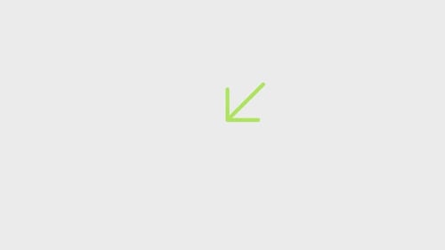 Down Left Arrow Animated Icon