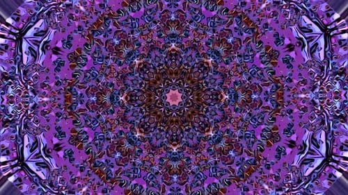 Buntes pulsierendes Muster mit Geräusch