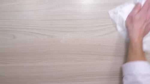 Cook Wipes the Table