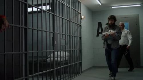 Prison Officer Leads Criminal to Jail Cell