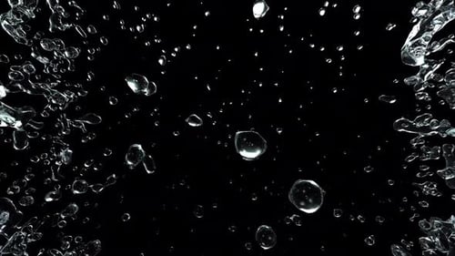 Realistic Water Splash Effect with Fluid Logo Reveal